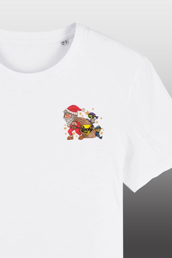 LuckyV XMAS Shirt White