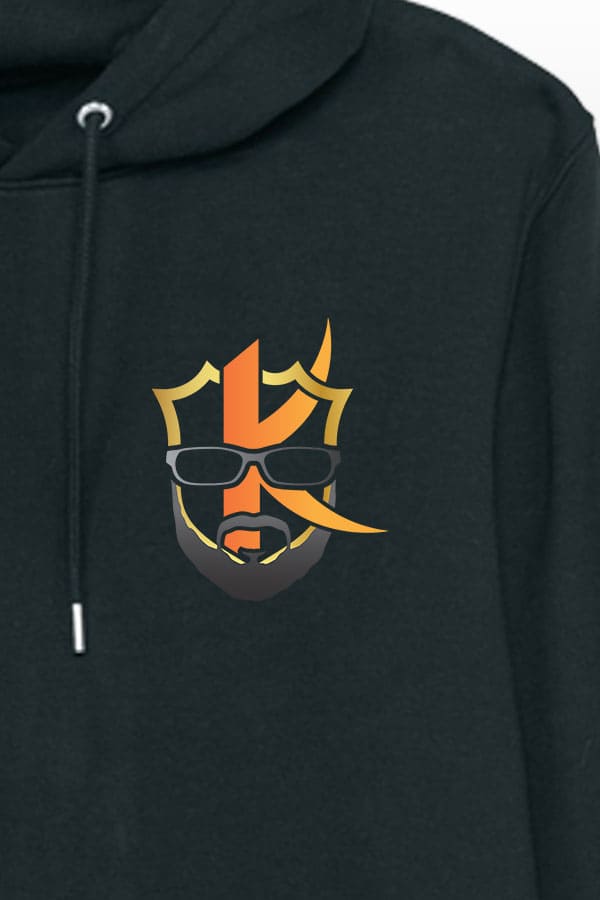 Hoodie Quad Black Double