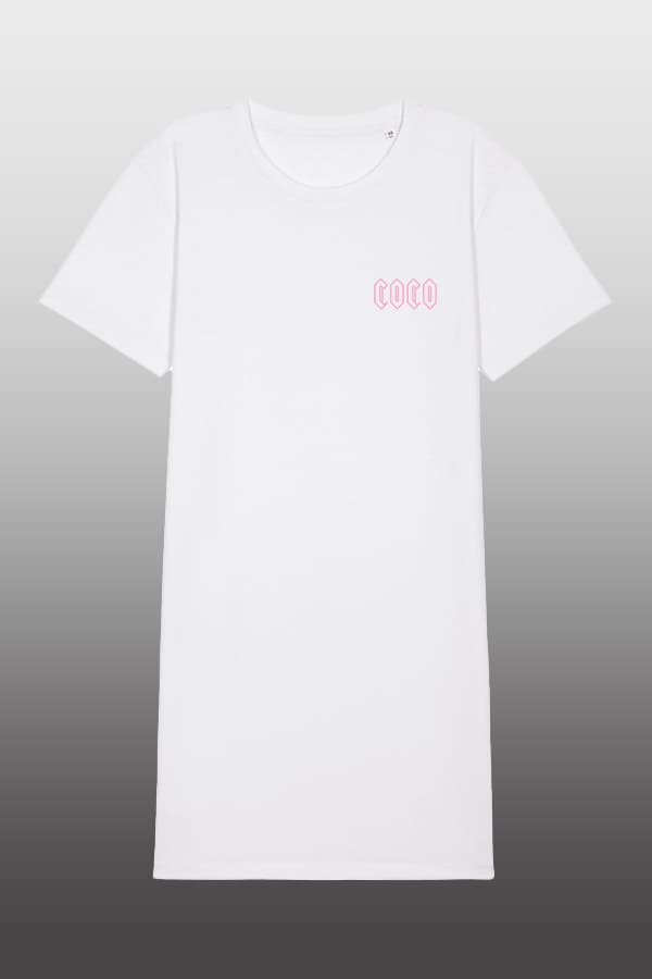 Coco Shirtkleid White