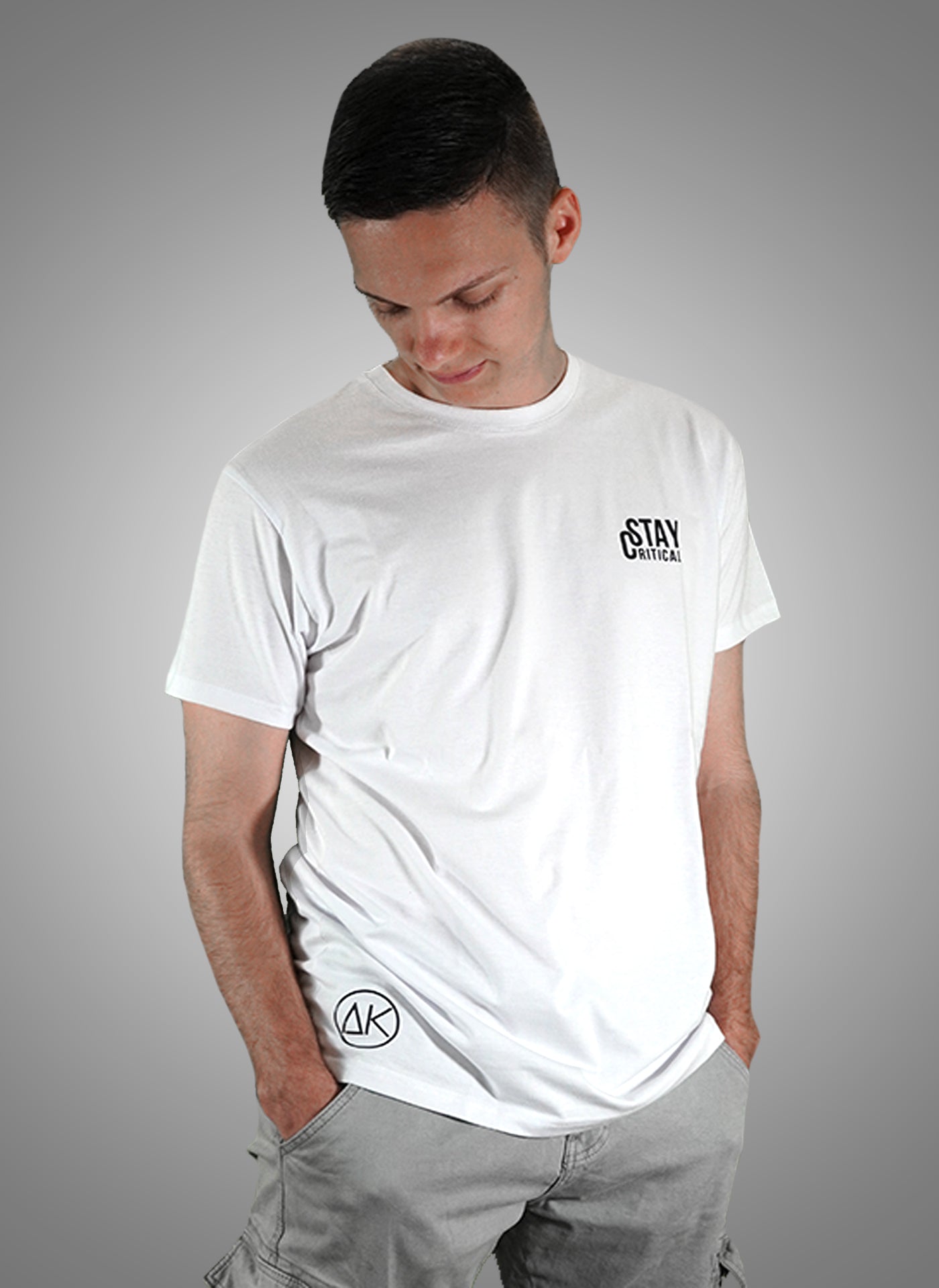 AlphaKevin Stay Friendly Shirt white