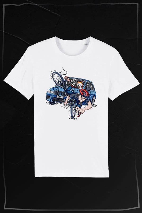 Radlfahrer Shirt white