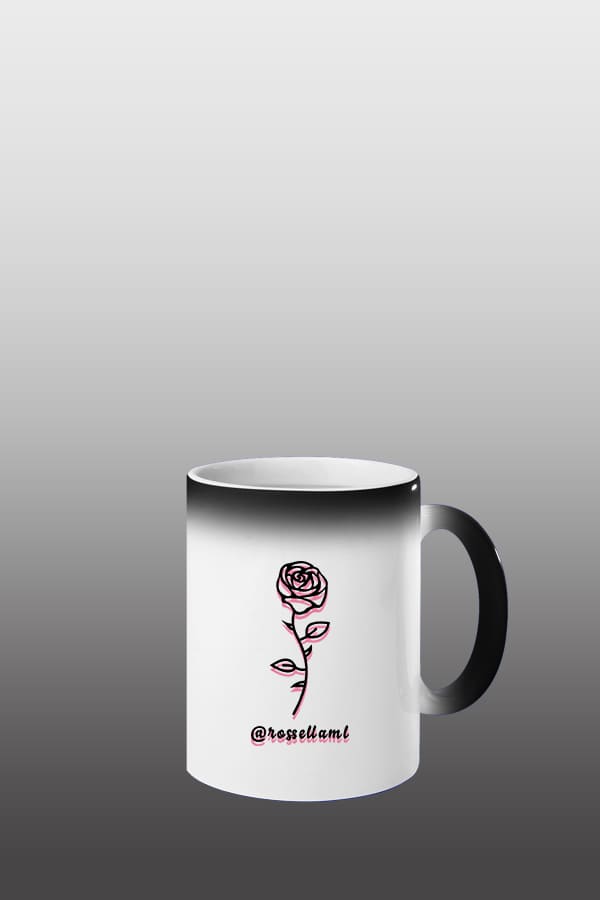 Rosa Rose Tasse Magic