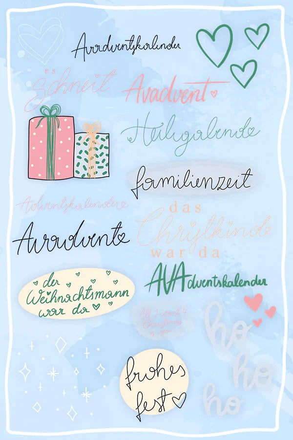 AVAS WINTER STORY STICKER SALE