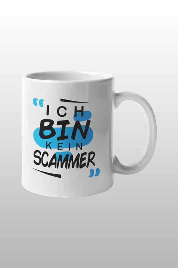Ich bin kein Scammer Tasse