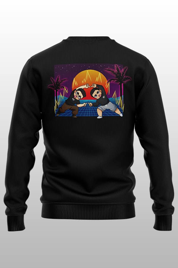 2xAA Sweatshirt Black