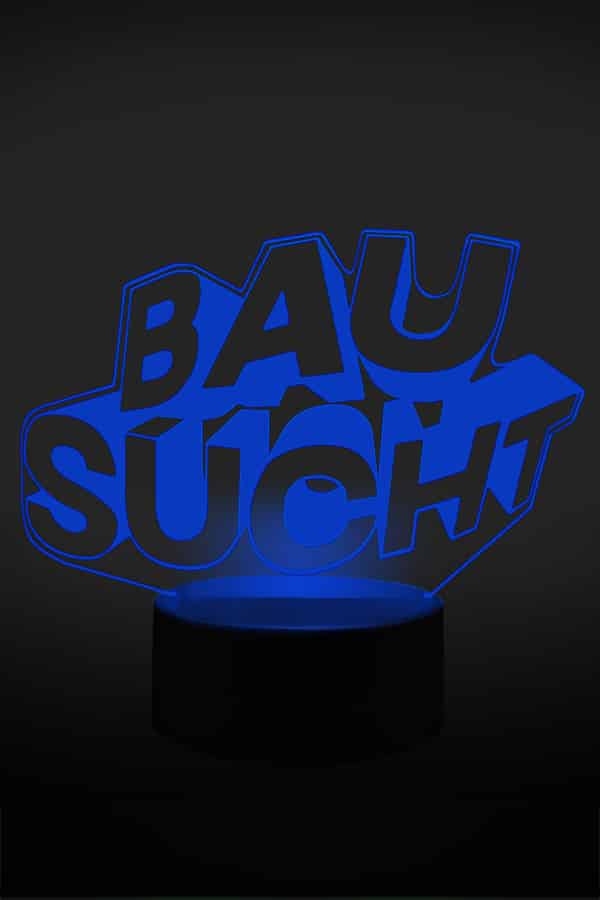 Bausucht 3D LED Lampe