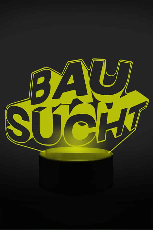 Bausucht 3D LED Lampe